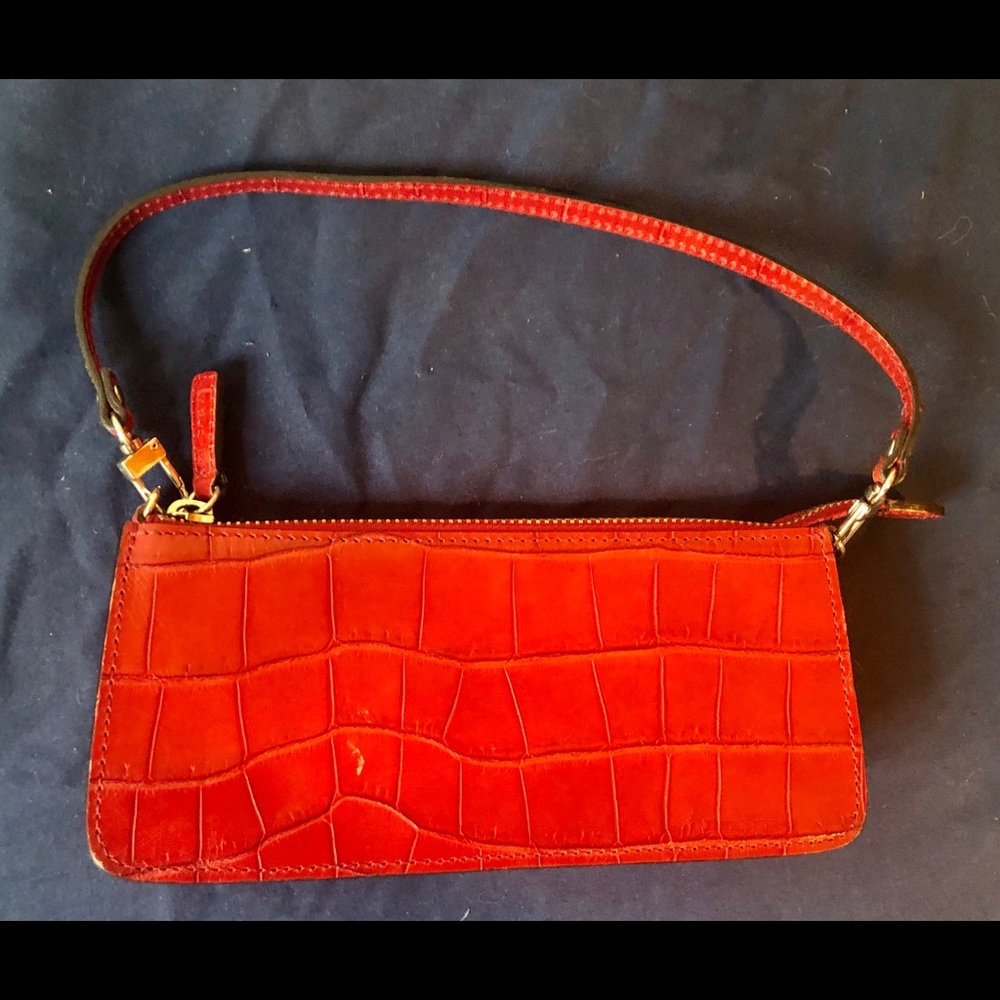 Small red wristlet